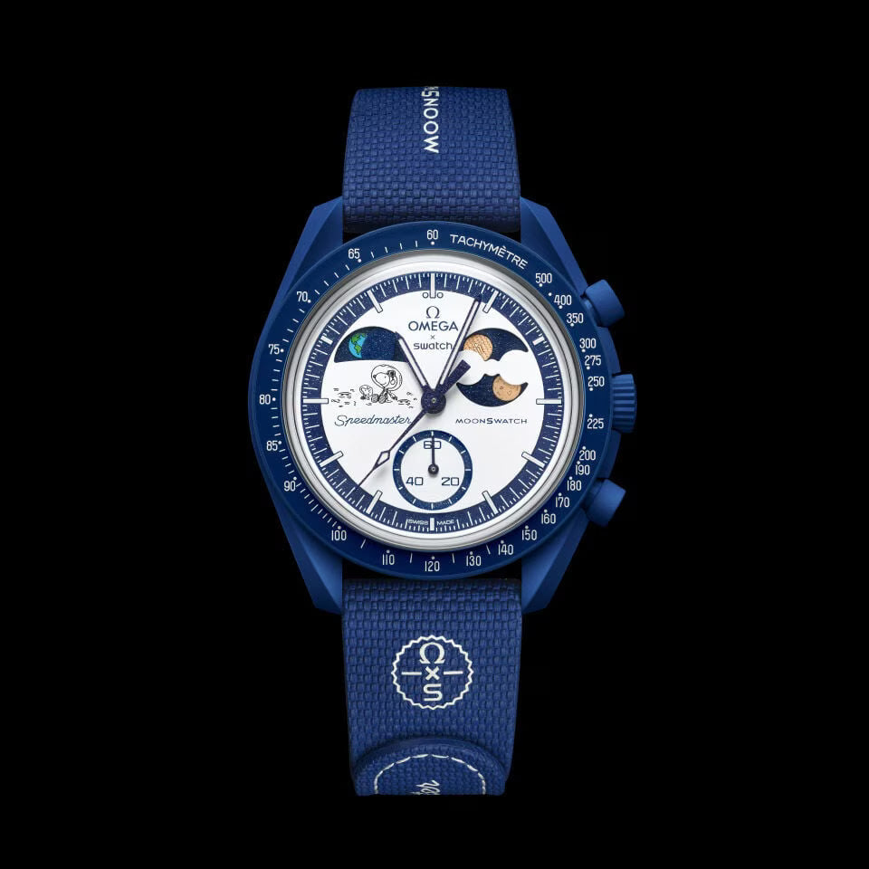 bioceramic Moonswatch MISSION TO EARTHPHASE – MOONSHINE GOLD (LUNA POPCORN)