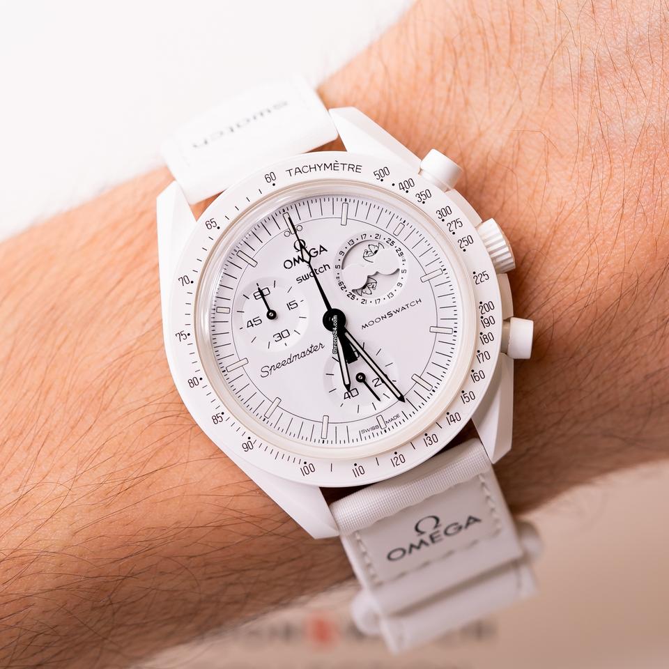 bioceramic Moonswatch MISSION TO THE MOONPHASE - FULL MOON