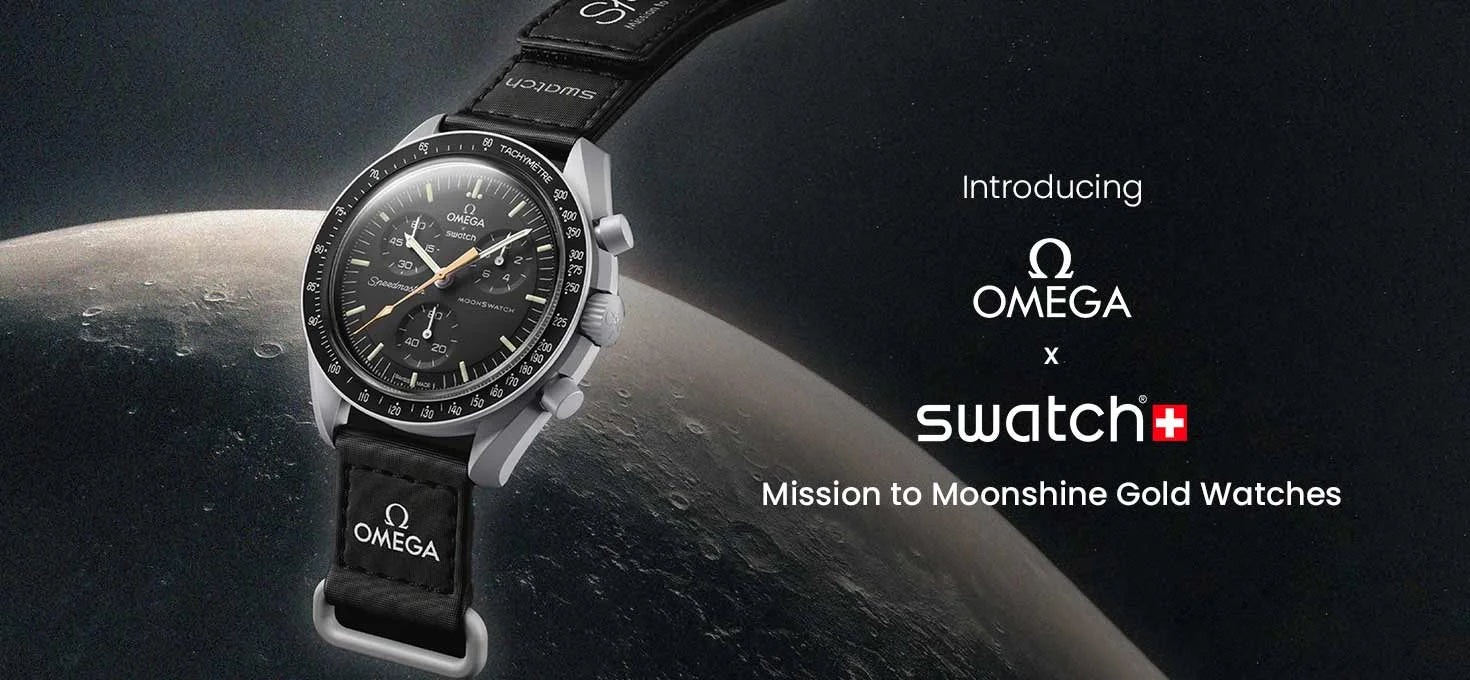 Swatch X Omega Bioceramic Moonswatch Mission To Moonshine Gold (APRILE)