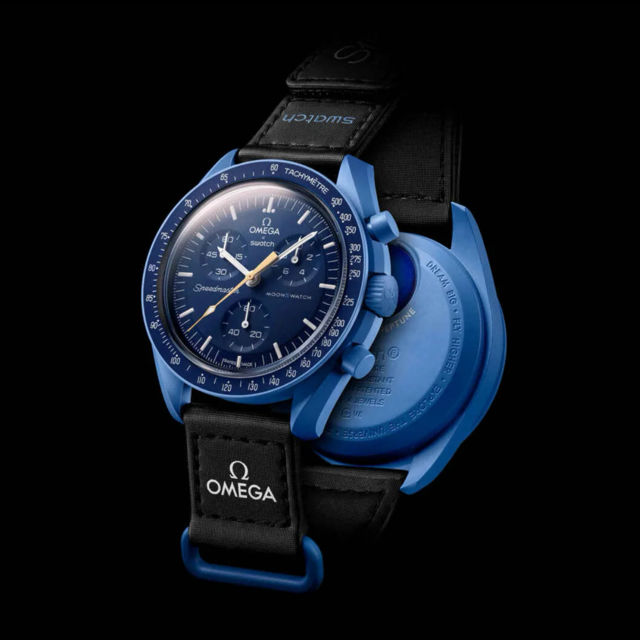 bioceramic Moonswatch Mission to Moonshine Gold – Neptune