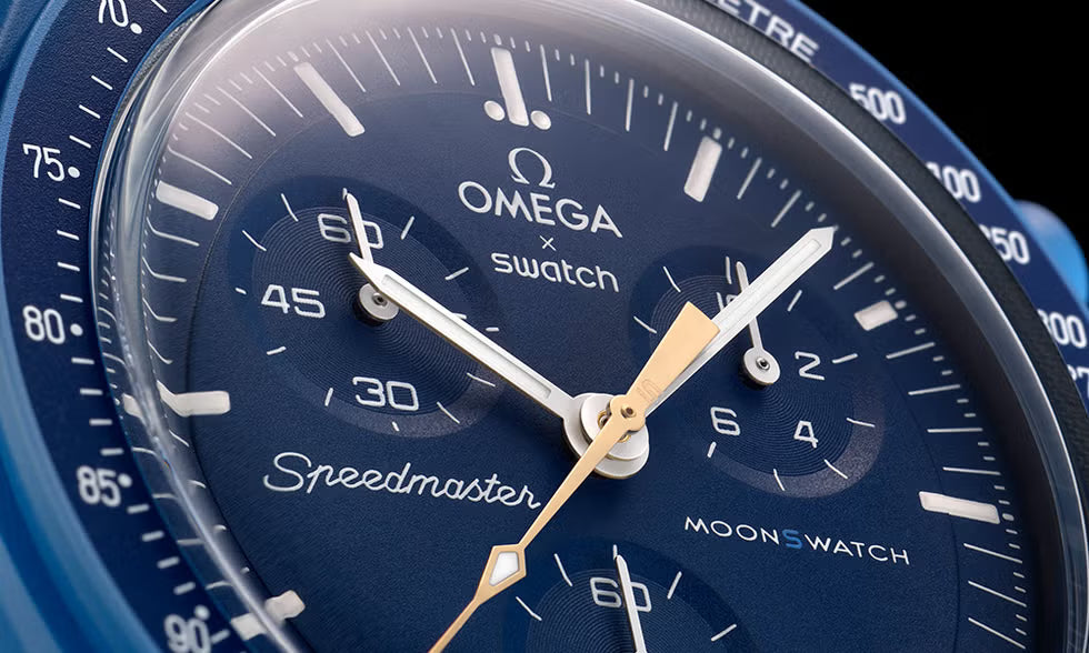 bioceramic Moonswatch Mission to Moonshine Gold – Neptune