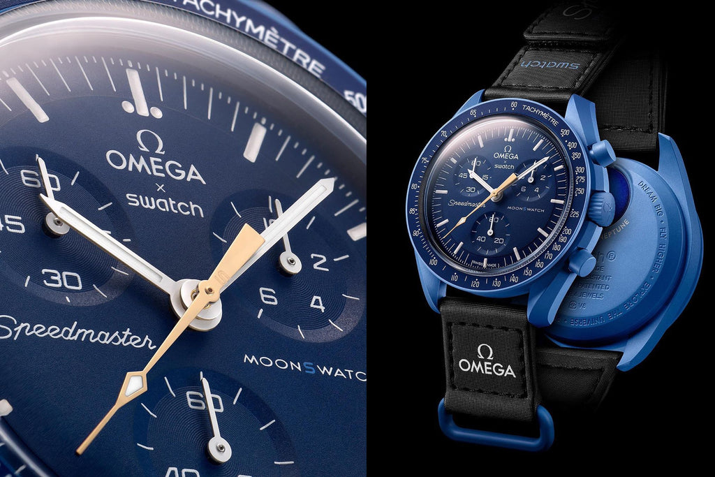 bioceramic Moonswatch Mission to Moonshine Gold – Neptune